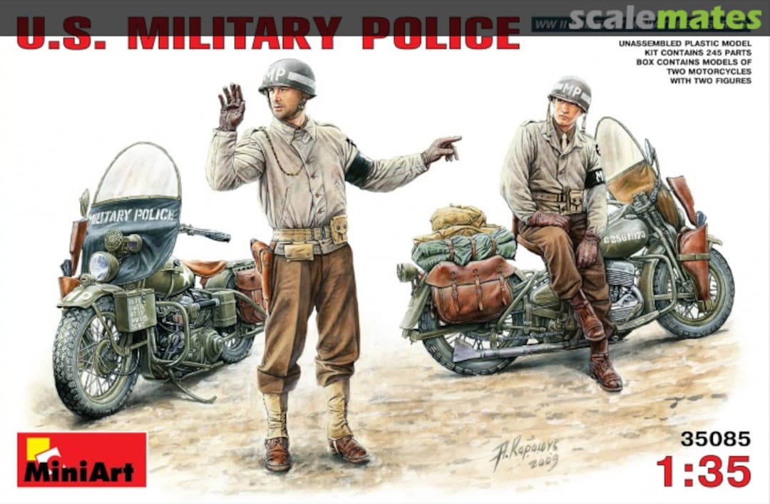 Boxart Military Police 35085 MiniArt