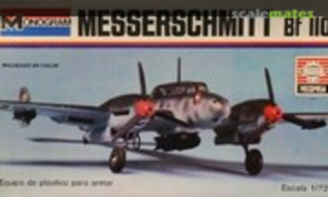 1:72 Messerschmitt Bf-110 (Monogram/Necomisa 6812)