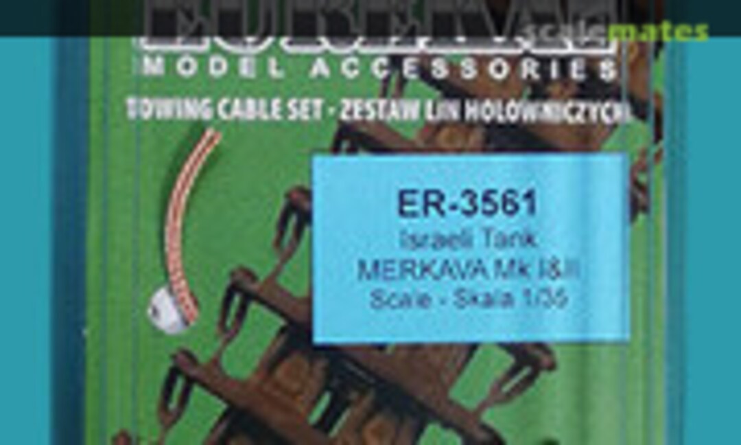 1:35 Towing cable for Israeli Merkava I &amp; II Tanks (Eureka XXL ER-3561)