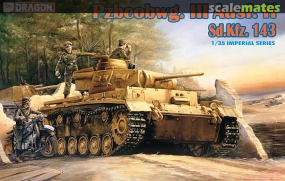 Boxart Pzbeobwg. III Ausf. H Sd.Kfz. 143 9030 Dragon