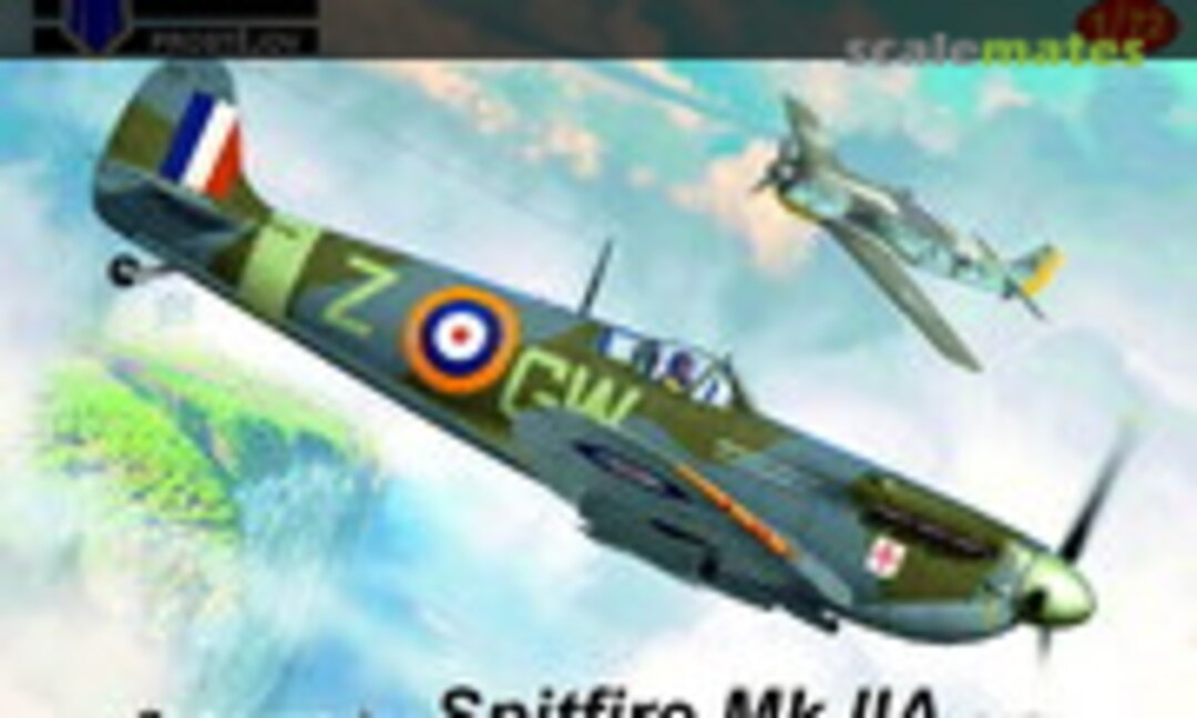 1:72 Supermarine Spitfire Mk.IIa (Kovozávody Prostějov KPM0302)