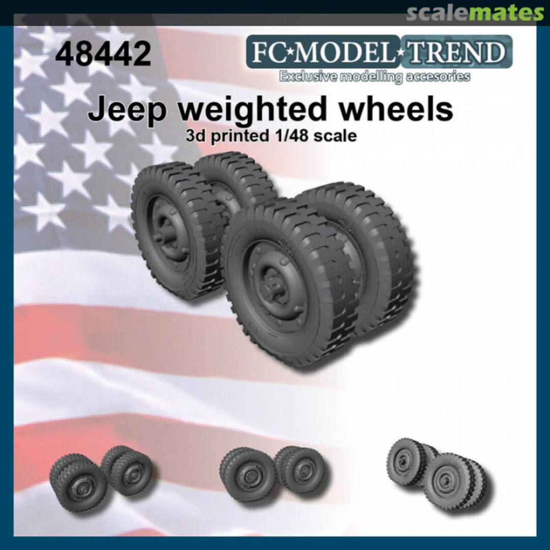 Boxart Jeep weighted wheels 48442 FC Model Trend