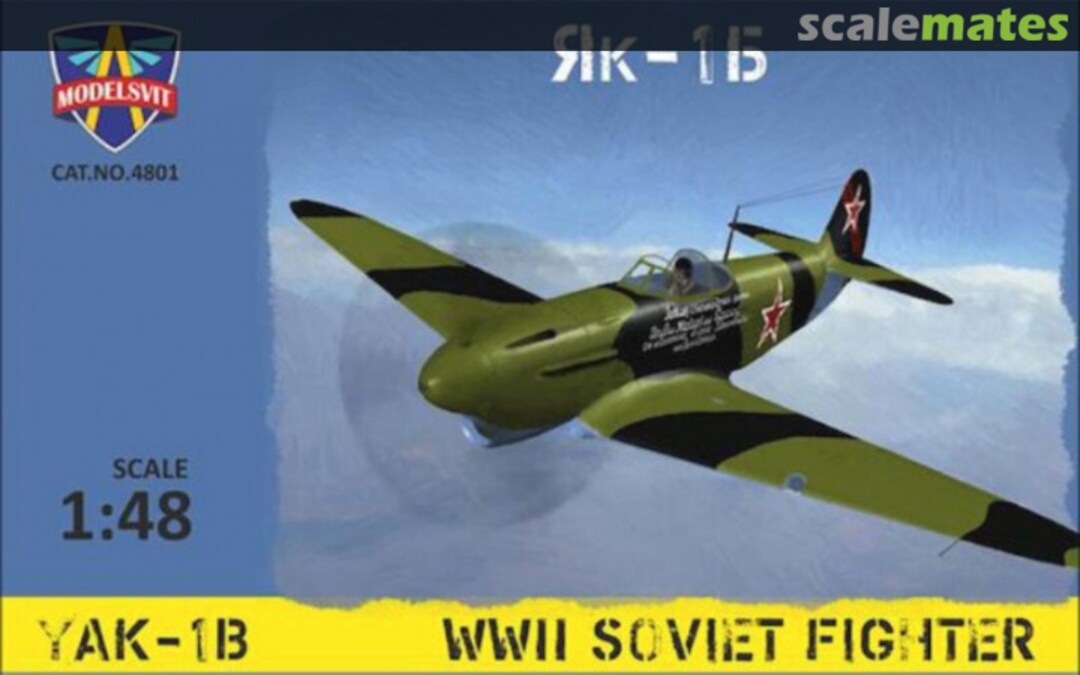 Boxart Yak-1B 4801 ModelSvit