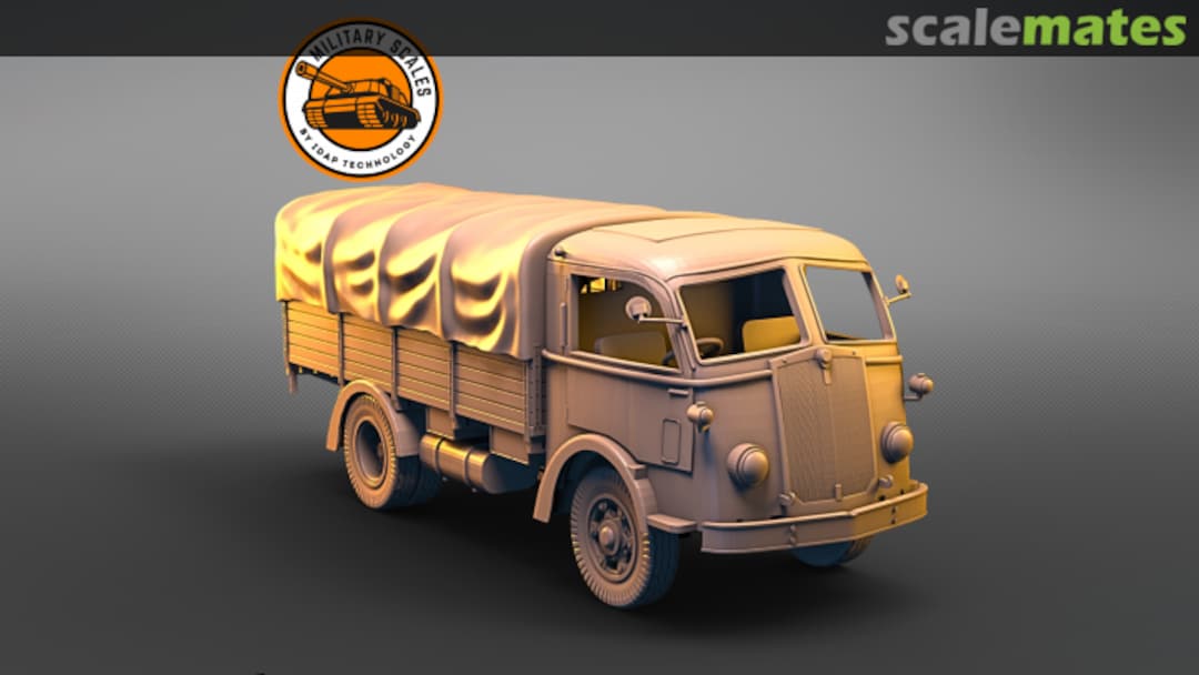 Boxart Fiat 666 Truck PMI0053B Military Scales