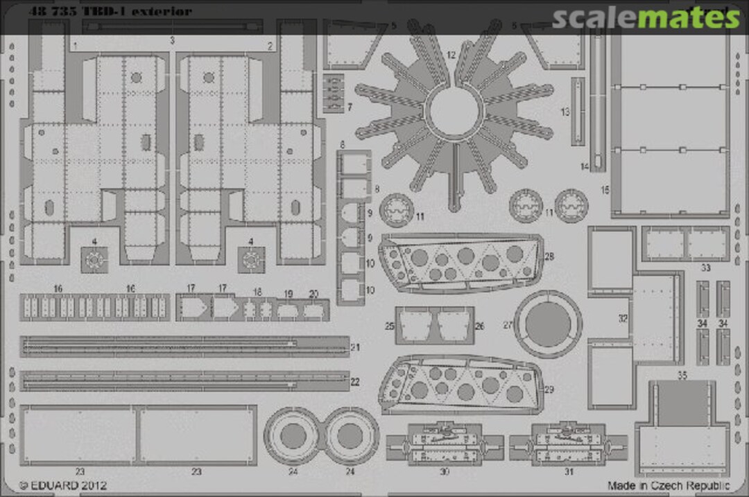 Boxart TBD-1 exterior 48735 Eduard