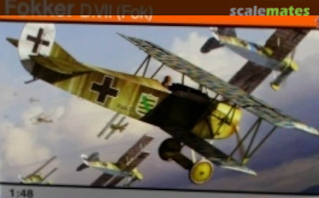 Boxart Fokker D.VII (Fok.) 8132 Eduard