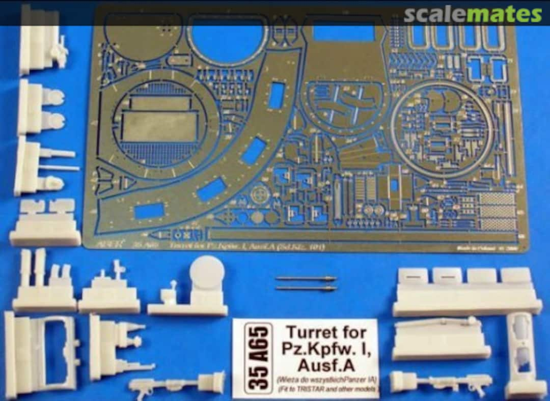 Boxart Panzer I Ausf. A Turm 35A065 Aber