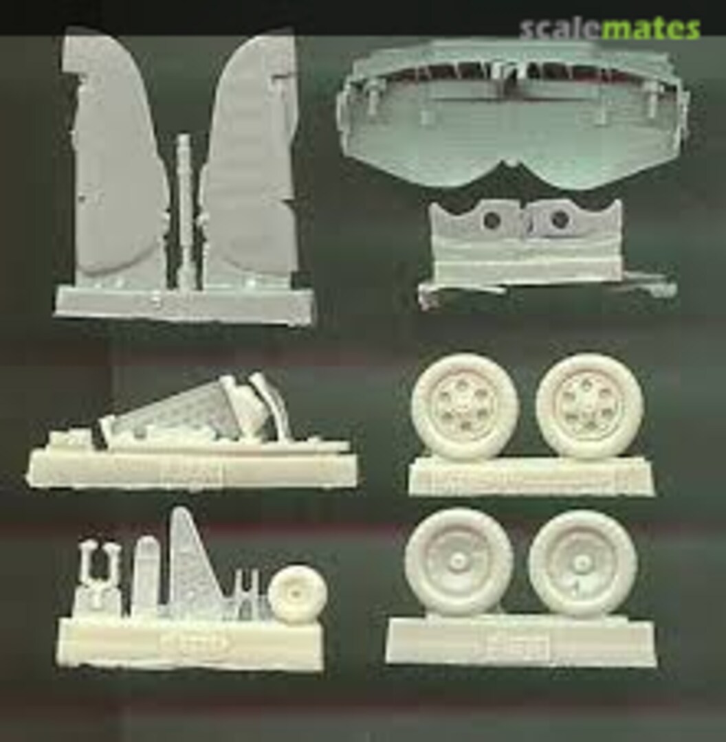 Boxart Fw190A/F/G Undercarriage Set 4025 CMK