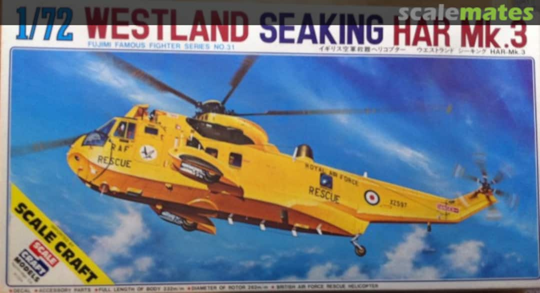 Boxart Westland Sea King HAR Mk.3 7A31 Fujimi/Scale Craft