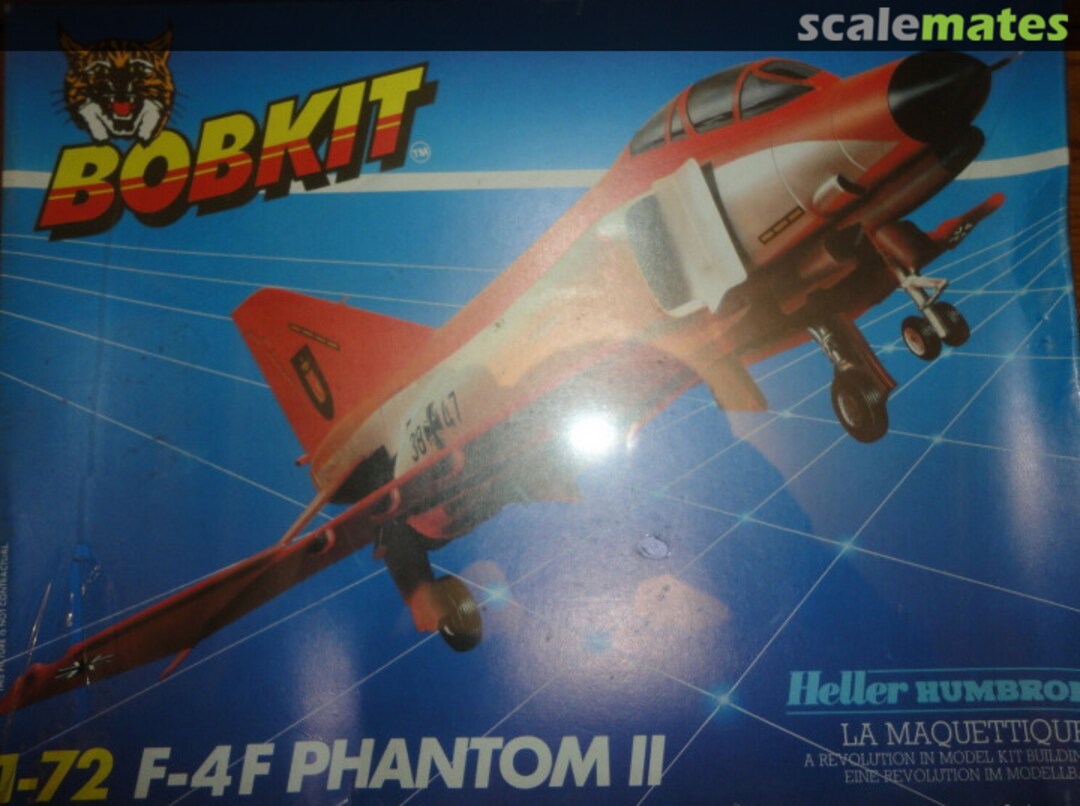 Boxart F-4F Phantom II 53011 Heller Humbrol