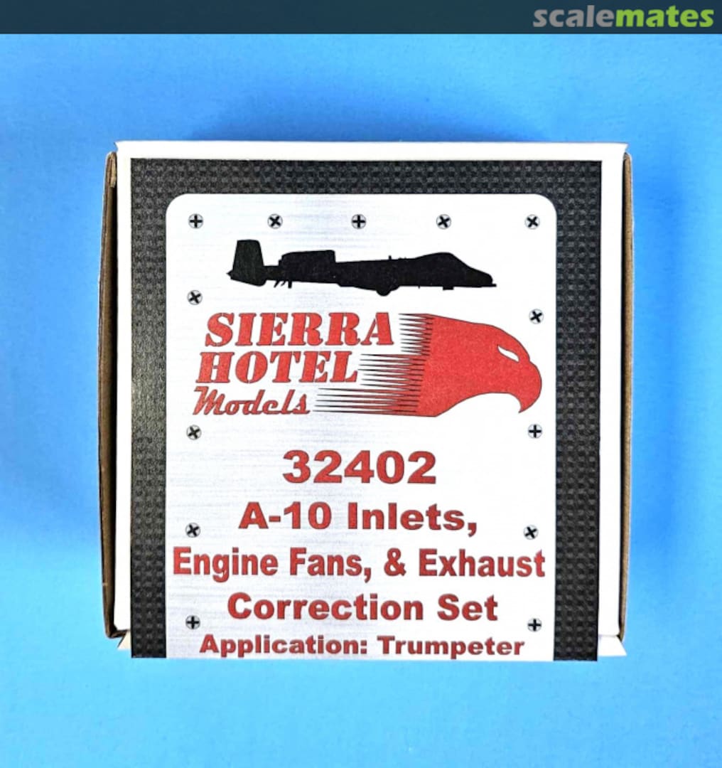 Boxart A-10 Engine Fan & Inlet Correction Set 32402 Sierra Hotel Models