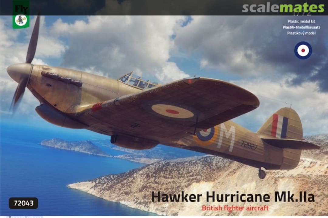 Boxart Hawker Hurricane Mk.IIa 72043 Fly