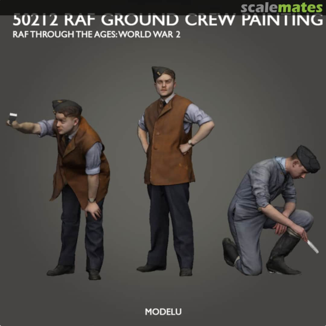 Boxart RAF Ground Crew Painting (WW2) 50212-072 Modelu