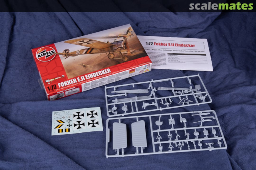 Contents Fokker E.II Eindecker A01086 Airfix