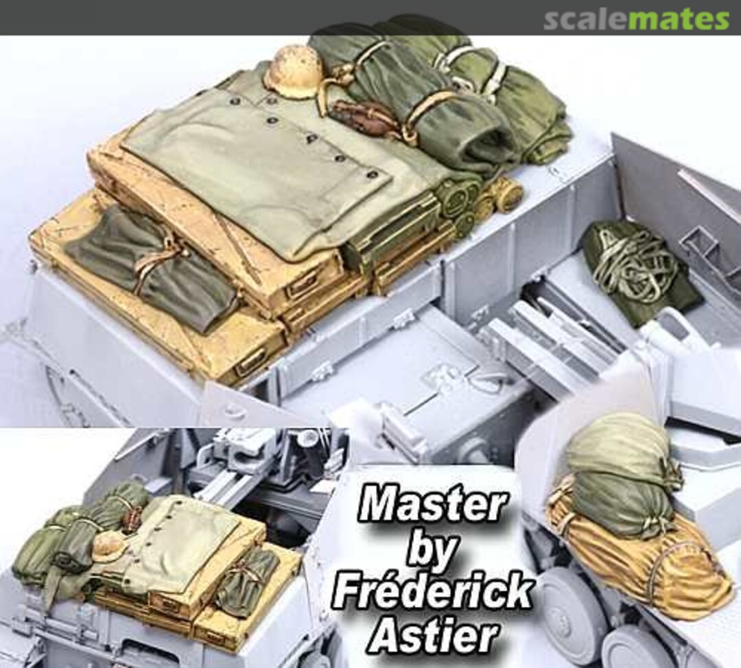 Boxart Stowage Set for MARDER II - DML BL35108K Blast Models