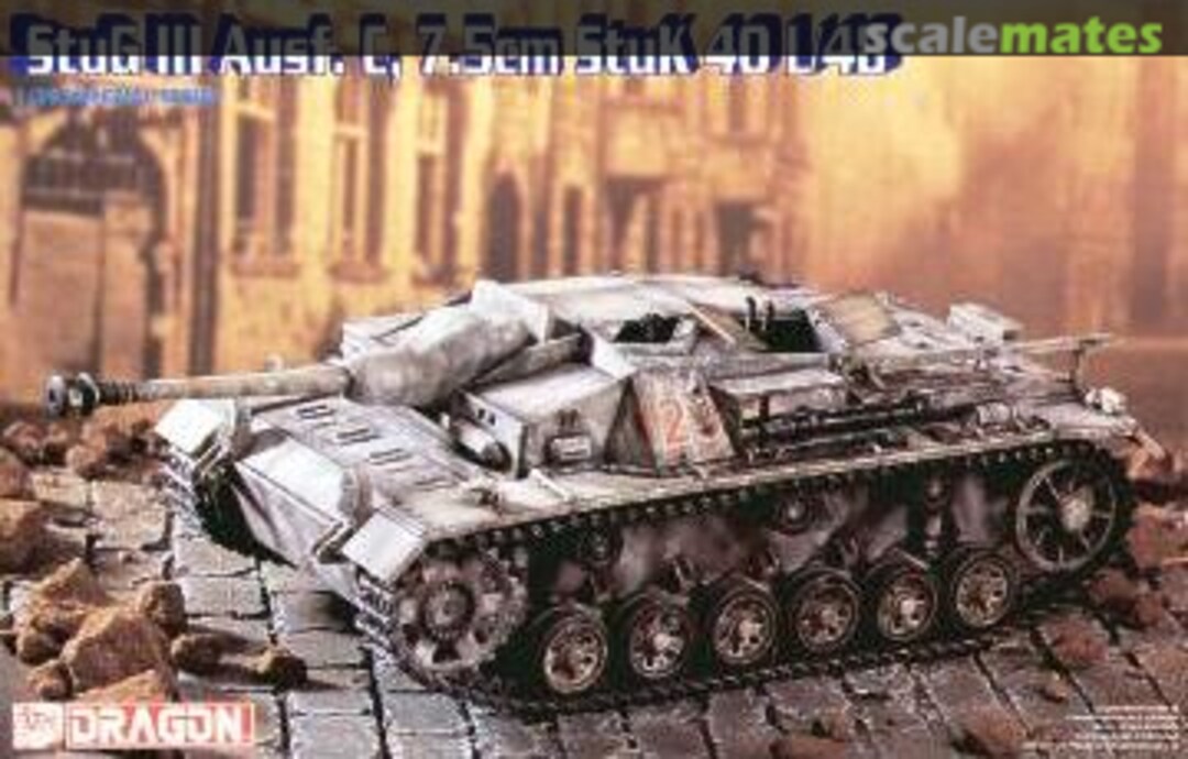 Boxart StuG III Ausf. C, 7,5cm StuK 40 L/48 9035 Dragon