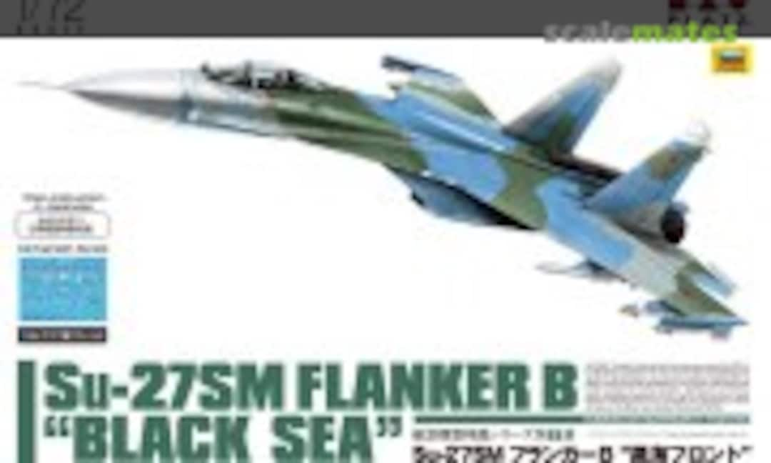 1:72 Su-27SM Flanker B Black Sea Front w/ Indonesian Air Force Decal (Platz AE-25SP)