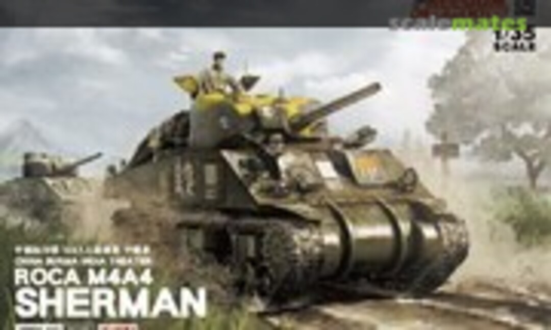 1:35 M4A4 Sherman China/Burma/India Theater (Freedom Model Kits 15101)