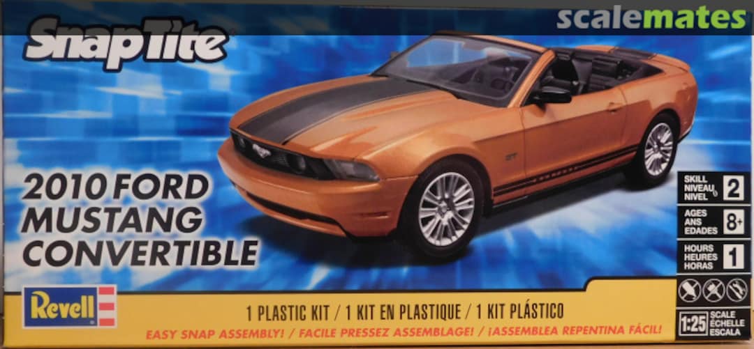 Boxart 2010 Ford Mustang Convertible 85-1963 Revell