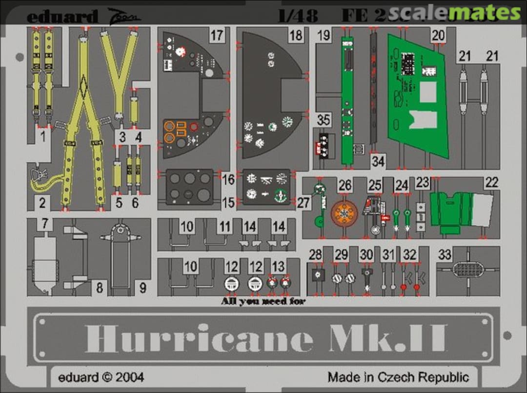 Boxart Hurricane Mk.II 49253 Eduard