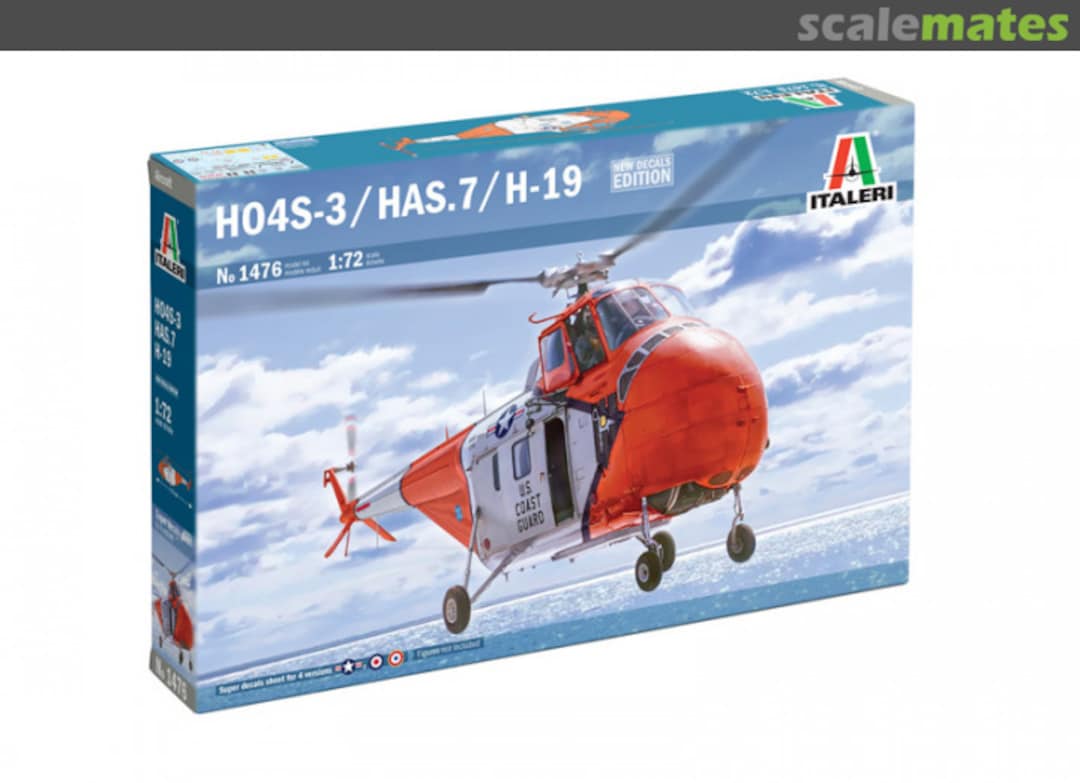 Boxart HO4S-3 / HAS.7 / H-19 1476 Italeri