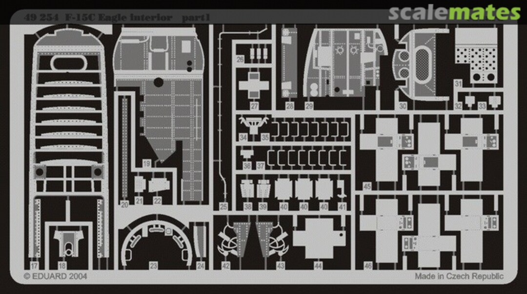 Boxart F-15C Eagle interior 49254 Eduard