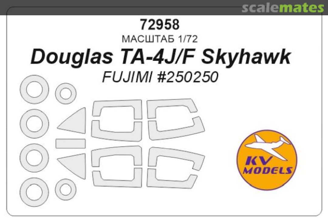 Boxart Douglas TA-4J/F Skyhawk 72958 KV Models