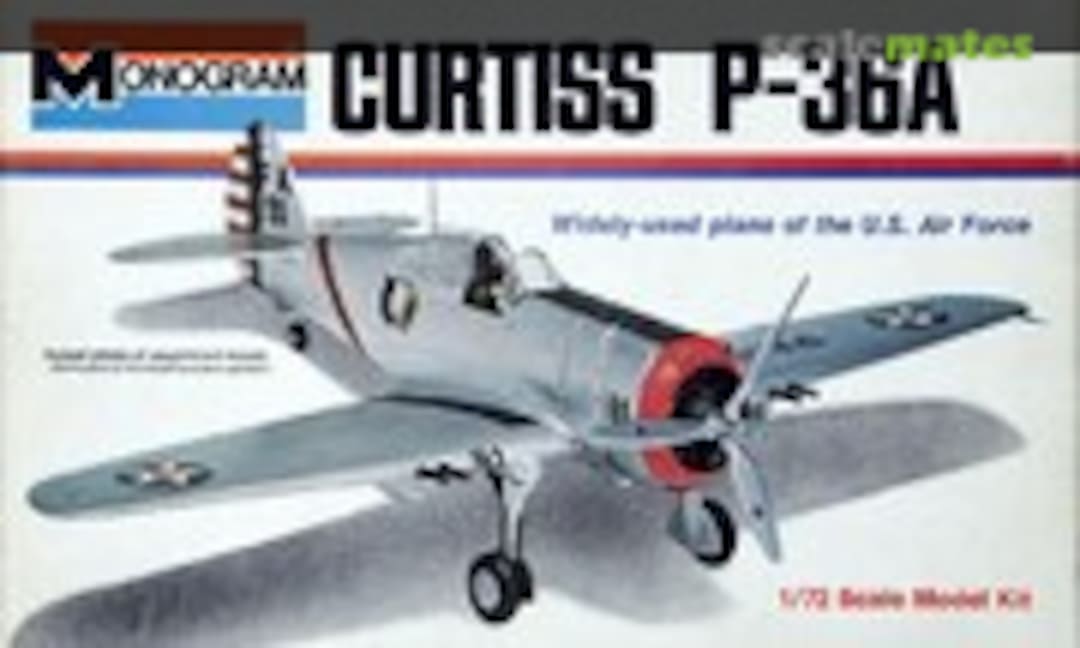 1:72 Curtiss P-36A (Monogram 6790)