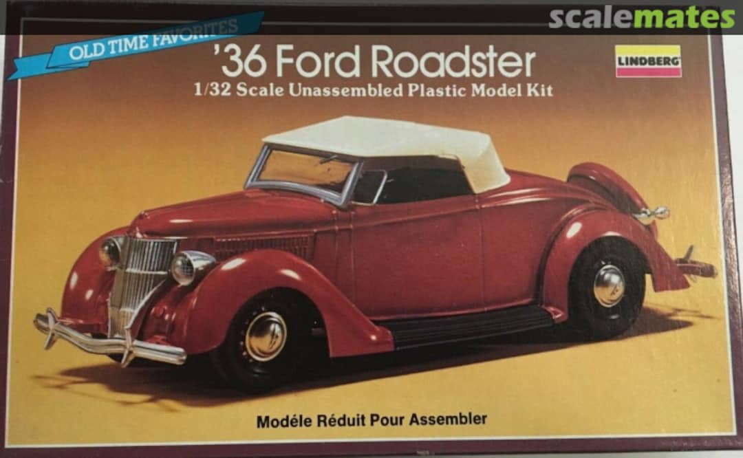 Boxart 1936 Ford Roadster 2142 Lindberg