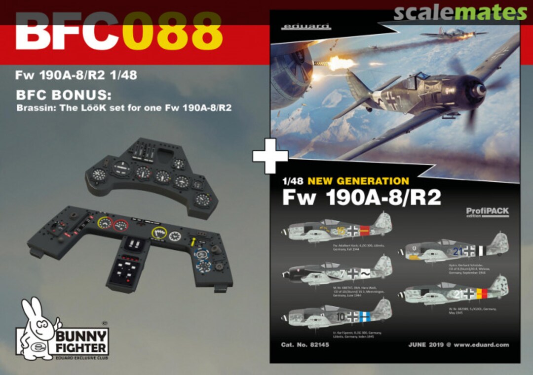 Boxart Fw 190A-8/ R2 BFC088 Eduard