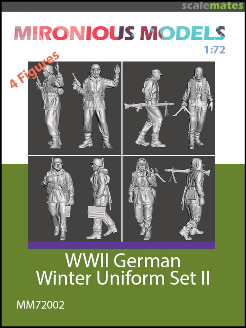 Boxart WWII German Winter Uniform Set II MM72002 Mironious Models