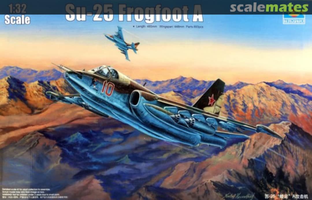 Boxart Su-25 Frogfoot A 02276 Trumpeter