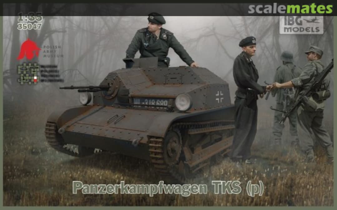 Boxart Panzerkampfwagen TKS (p) 35047 IBG Models