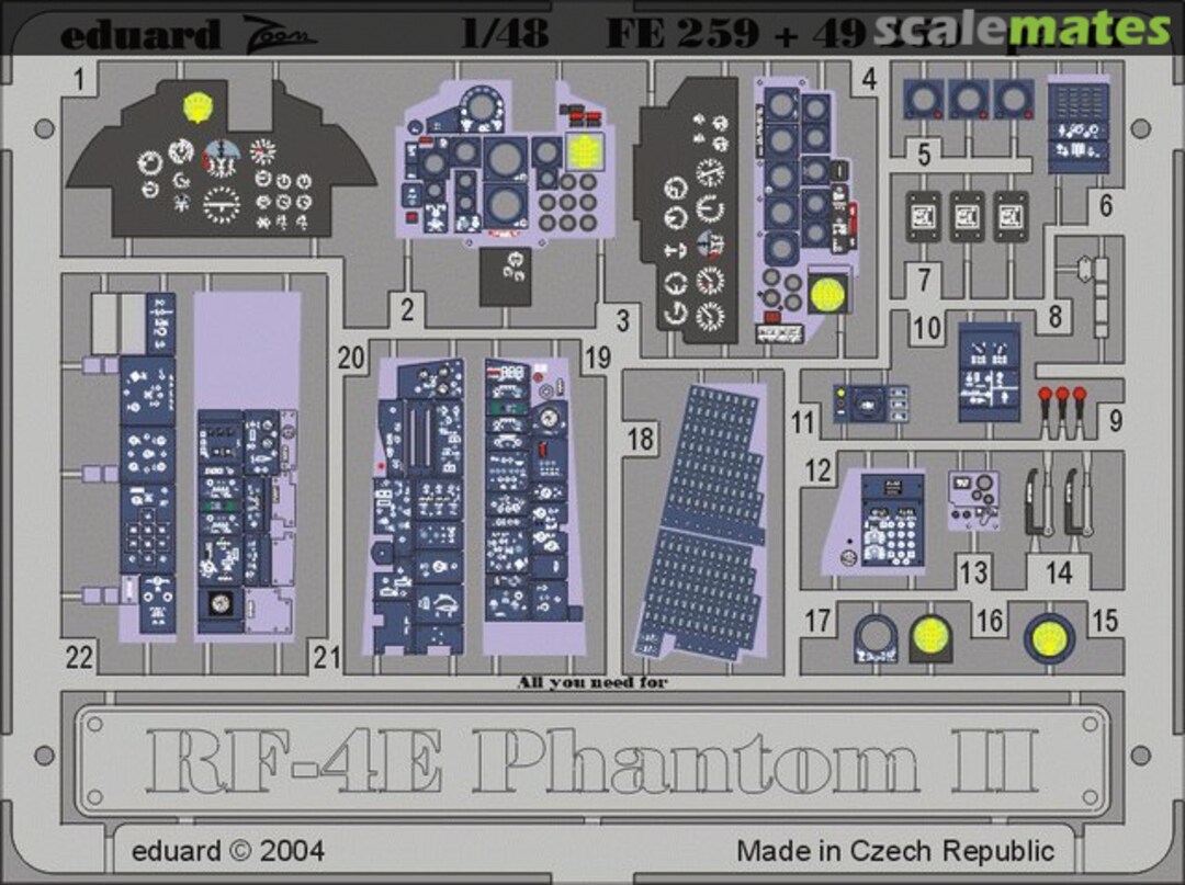 Boxart RF-4E, part 1 49259 Eduard