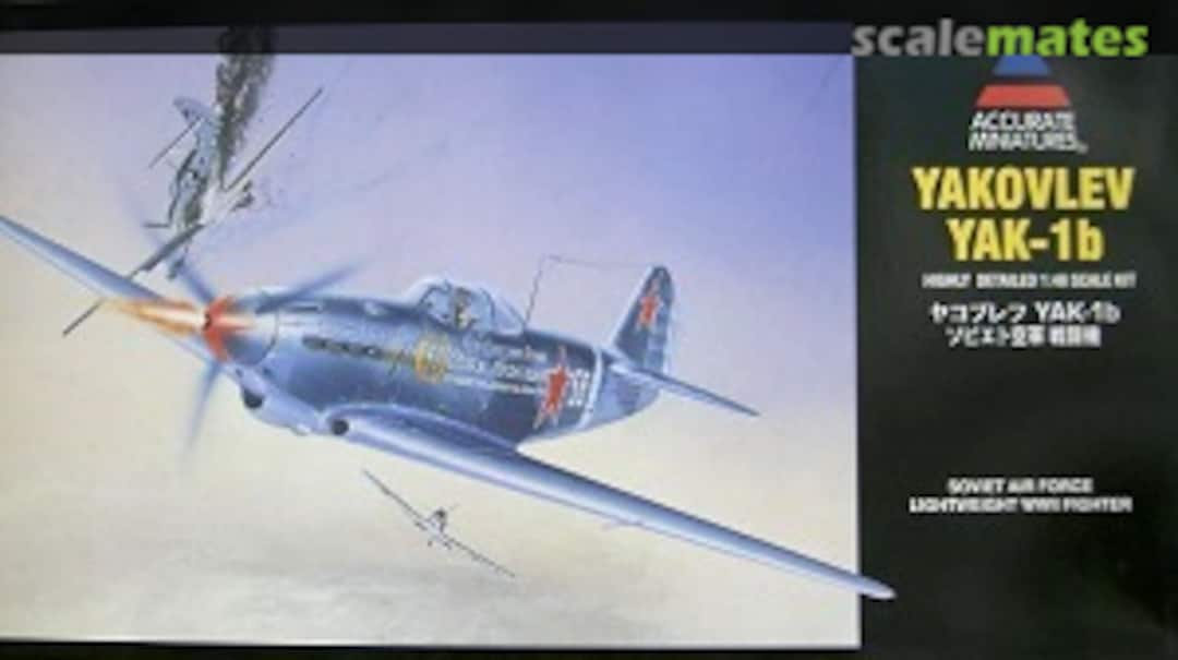 Boxart Yakovlev Yak-1b 85012 Accurate Miniatures