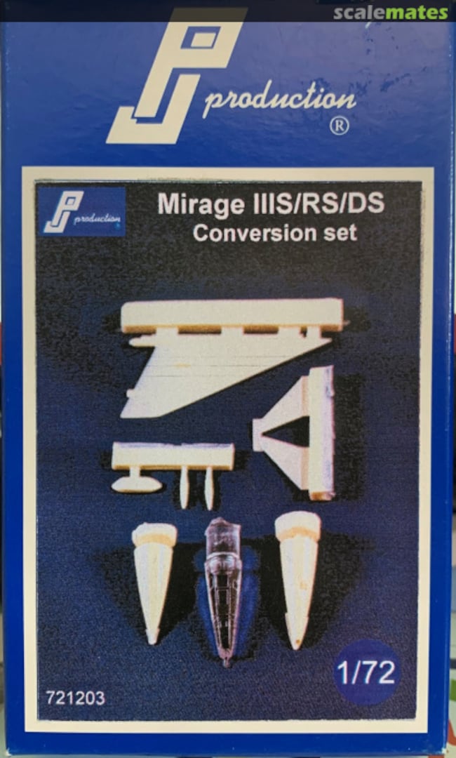 Boxart Mirage IIIS/RS/DS 721203 PJ Production