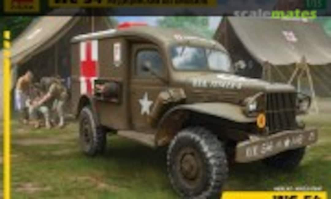 1:35 Dodge WC-54 Ambulance (Zvezda 3711)