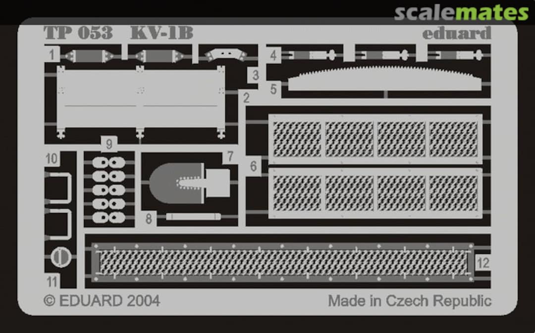 Boxart KV-I B TP053 Eduard