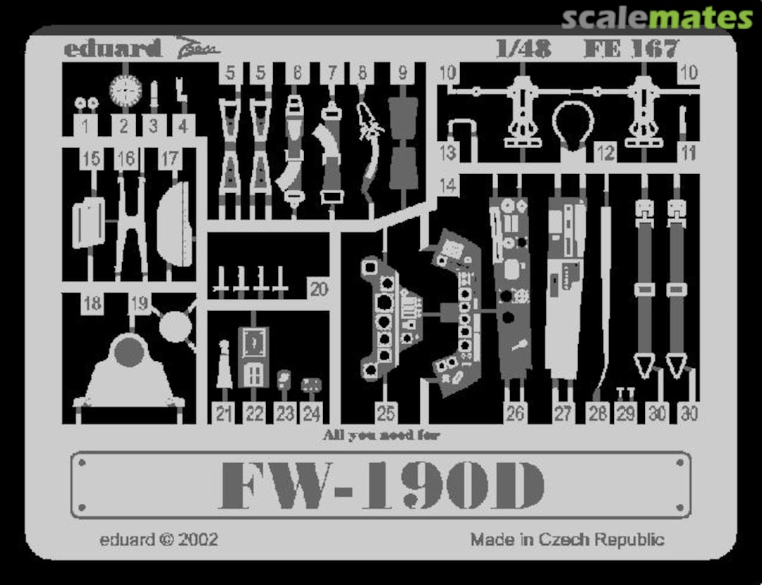 Boxart FW-190D FE167 Eduard