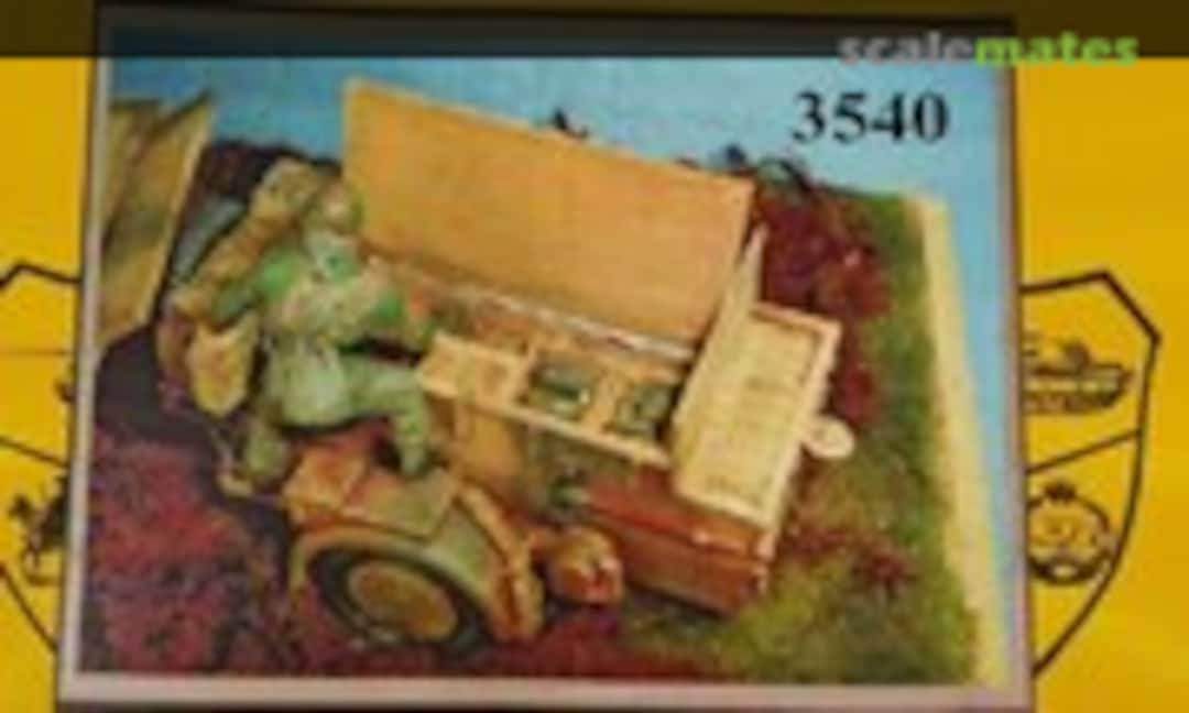 1:35 Sd.Ah.52 ammo trailer for 37mm Flak 37 (Elite Modell 3540)