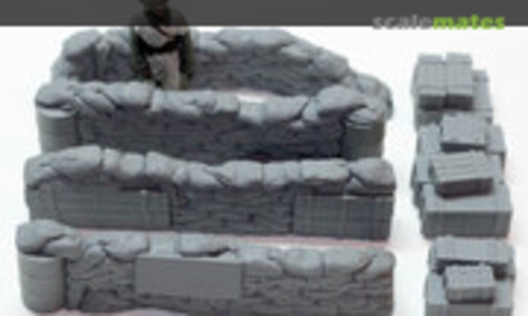 Configurable Sandbags Walls &quot;Checkpoint&quot; (Value Gear DP006)