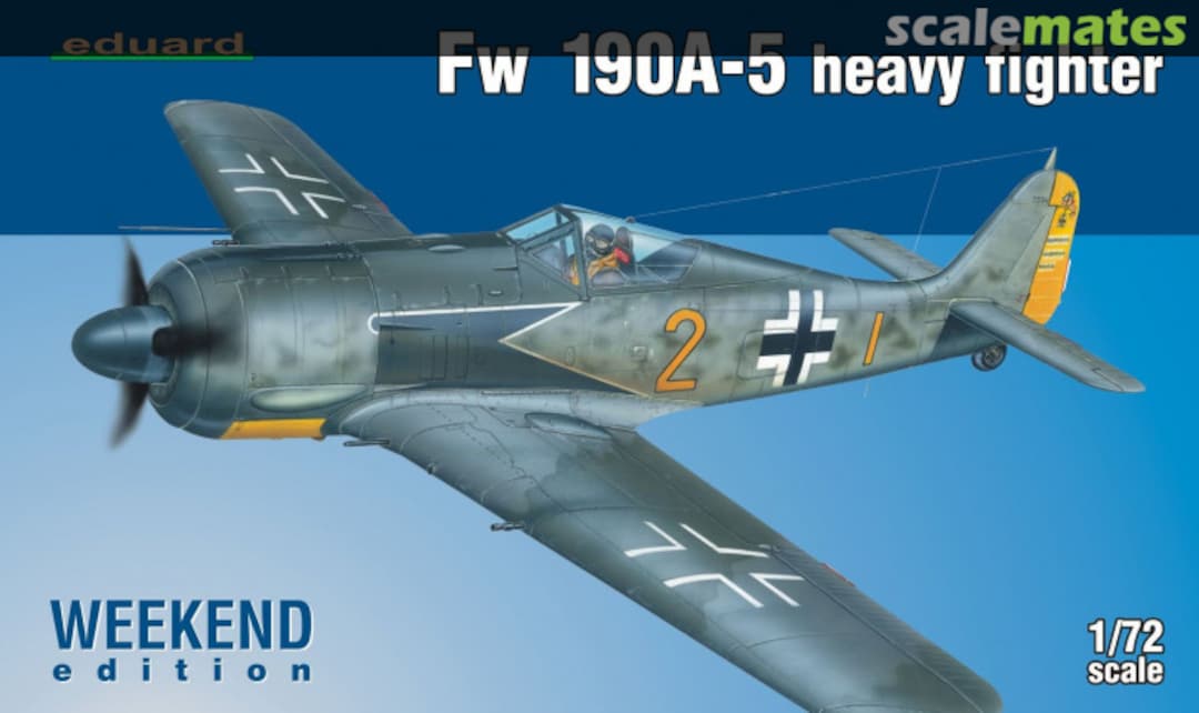 Boxart Fw 190A-5 heavy fighter 7436 Eduard