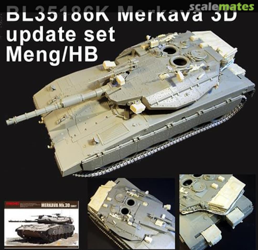 Boxart Merkava 3D update set BL35186K Blast Models