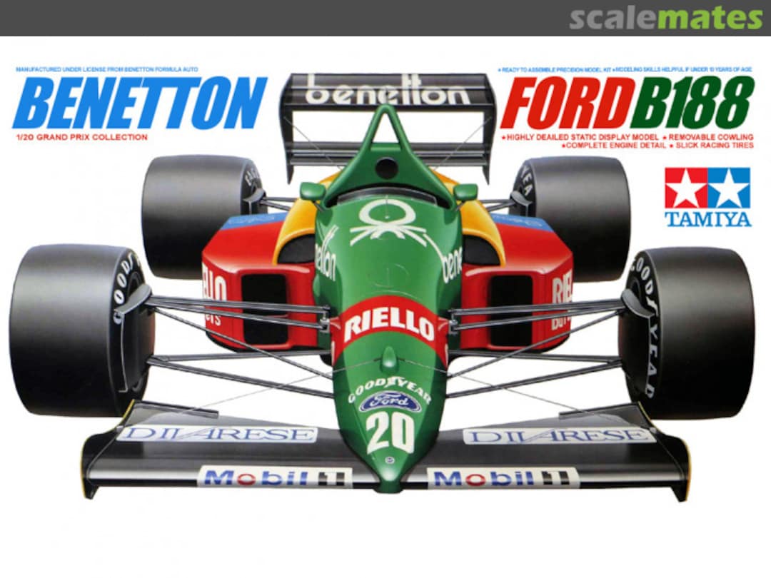 Boxart Benetton B188 Ford 20021 Tamiya