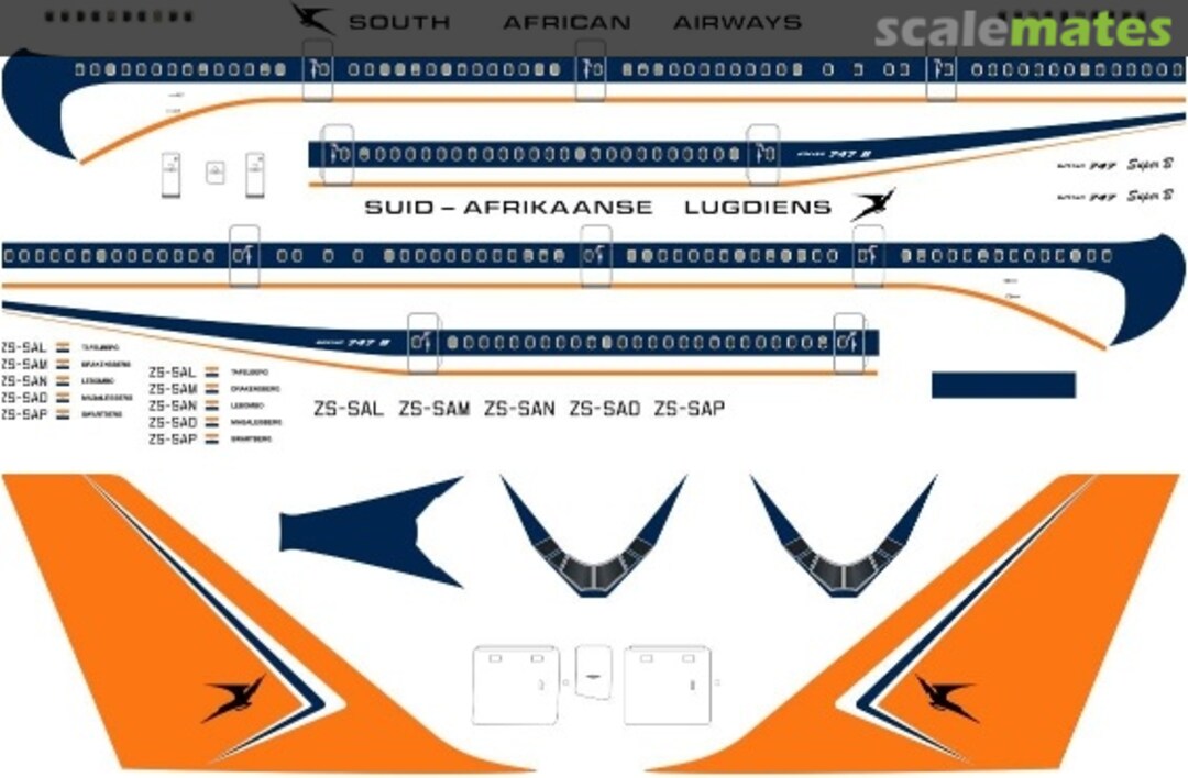 Boxart SAA (del) 747 CA200-041 Classic Airlines