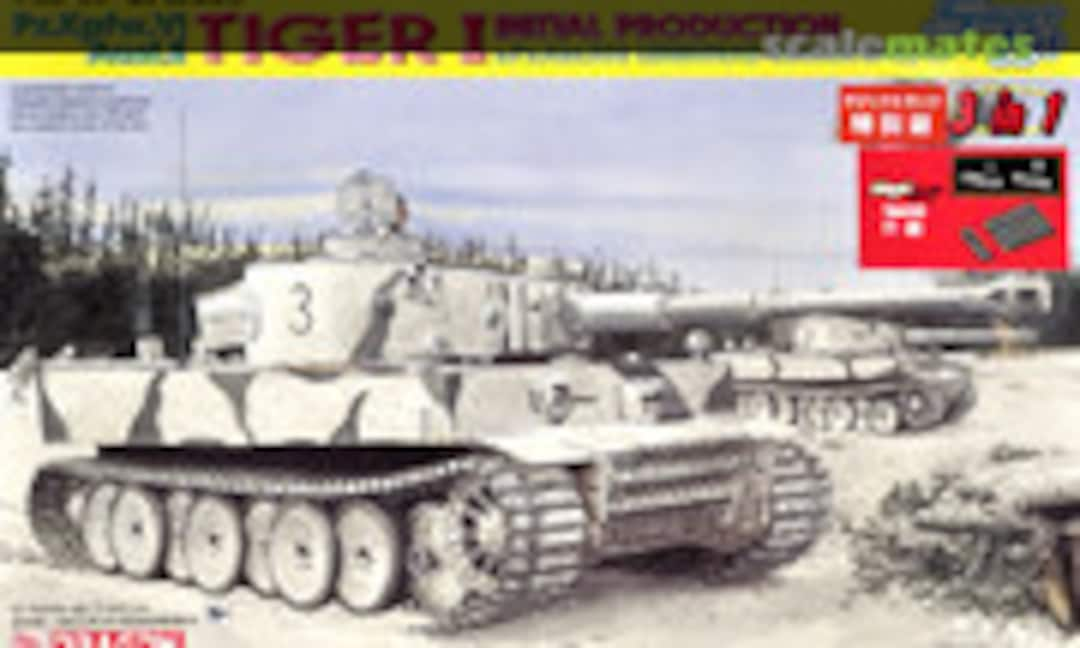 1:35 Tiger I Initial Production s.Pz.Abt. 502 Leningrad Region 1942/3 (Dragon 6600MT)