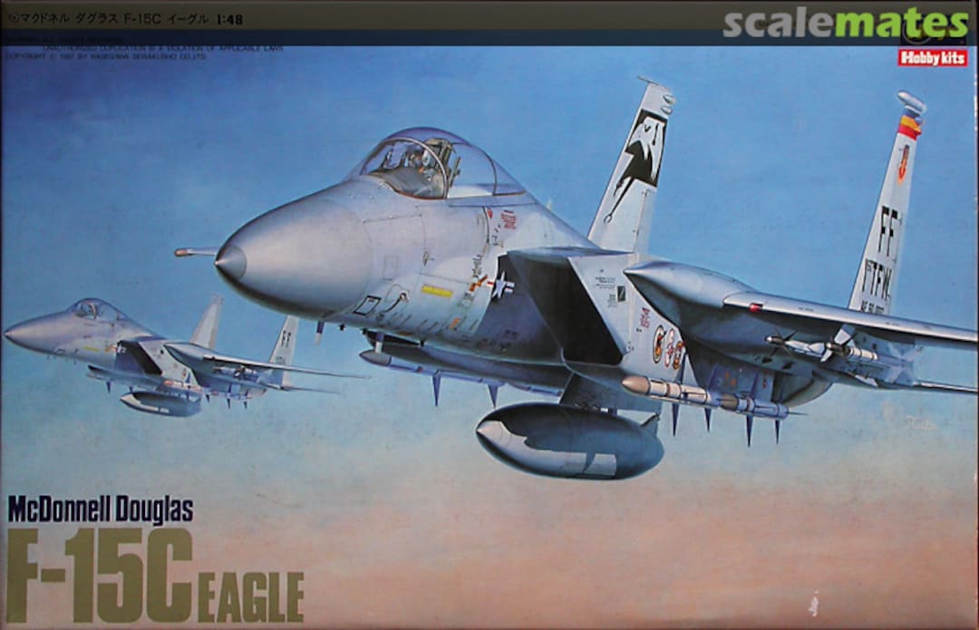 Boxart F-15C Eagle P10 Hasegawa