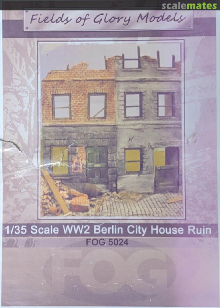 Boxart WW2 Berlin City House Ruin FoG5024 Fields of Glory