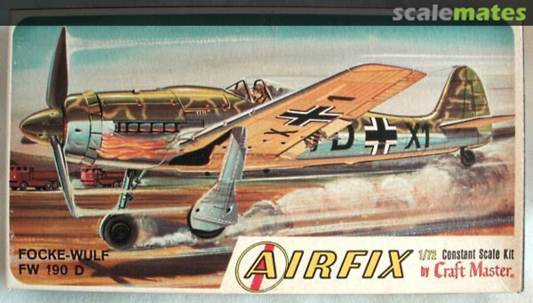 Boxart Focke-Wulf FW 190 D 1223-50 Airfix by Craft Master