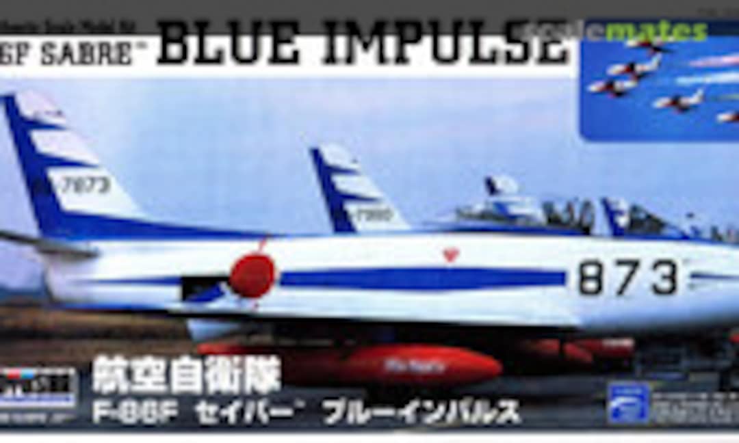 1:72 F-86F Sabre &quot;Blue Impulse&quot; (Doyusha 401132)